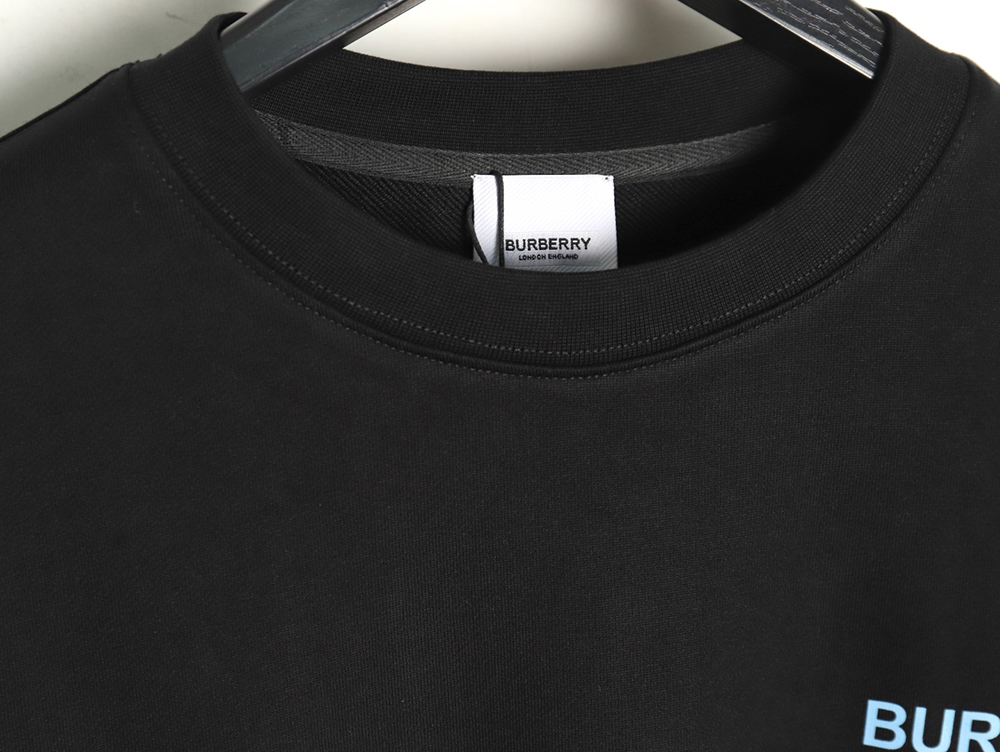 Burberry back blue bear print crew neck sweatshirt TSK1