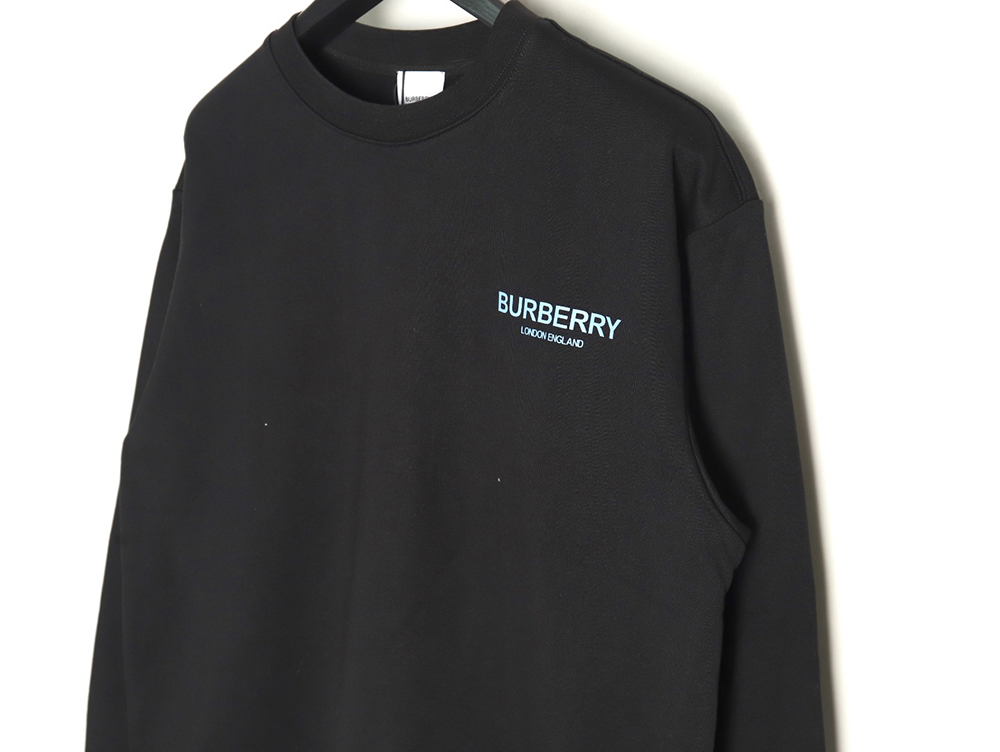 Burberry back blue bear print crew neck sweatshirt TSK1