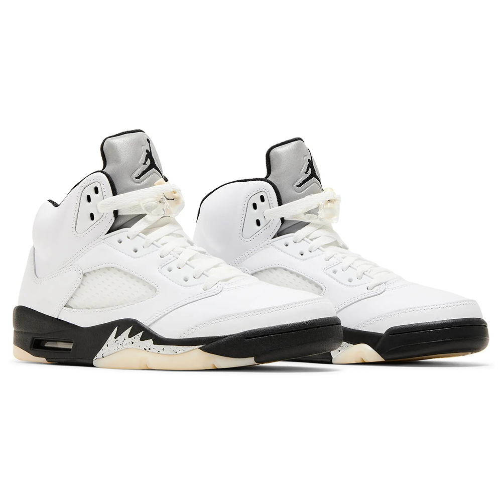 Air Jordan 5 Retro ''White Black''