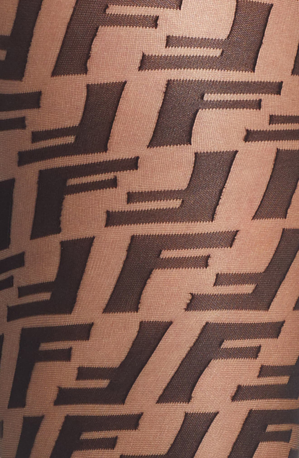 Fendi Double F Logo Tights sock