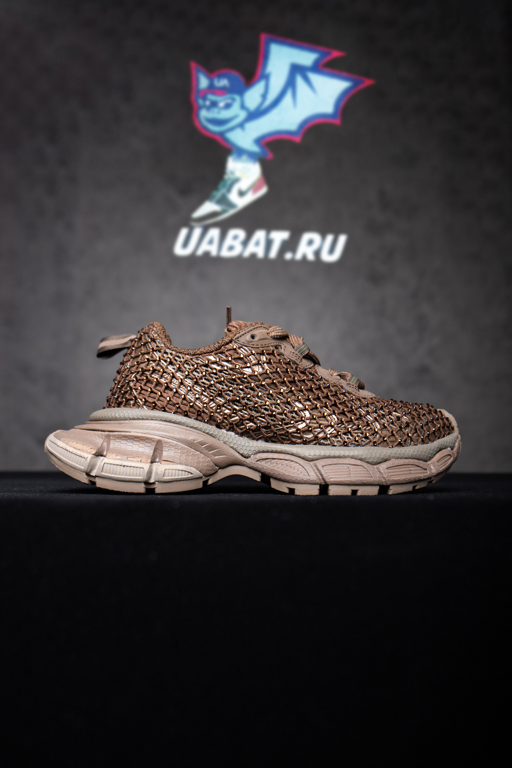 Balenciaga Rhinestone Mesh 3XL Sneakers
