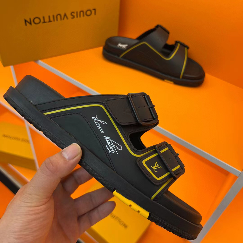 Louis Vuitton x NBA Trainer Mule "Black"