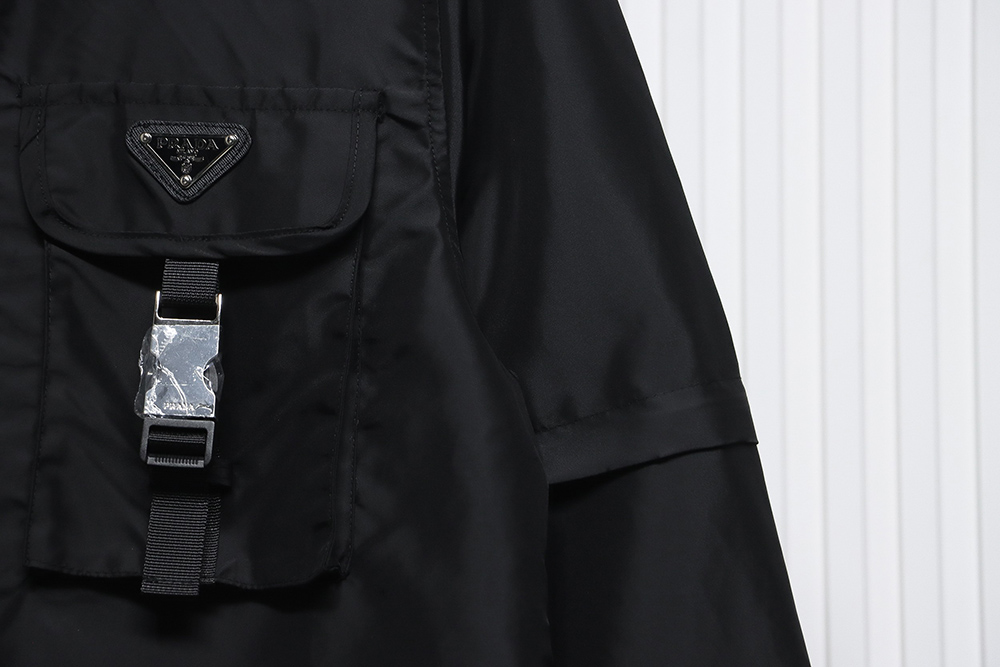 Prada detachable nylon work jacket