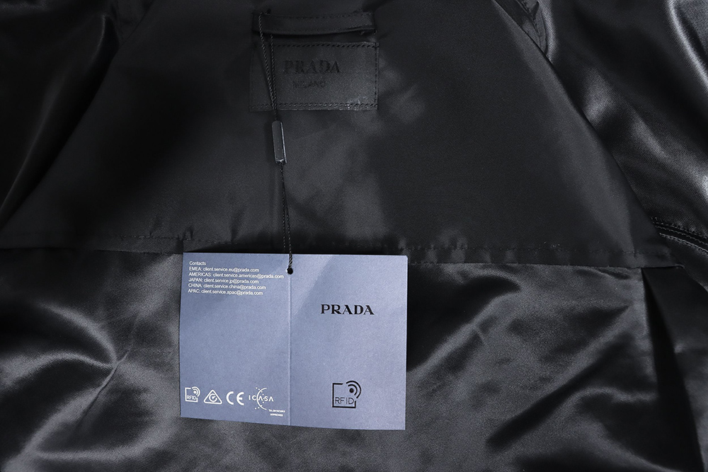 Prada detachable nylon work jacket