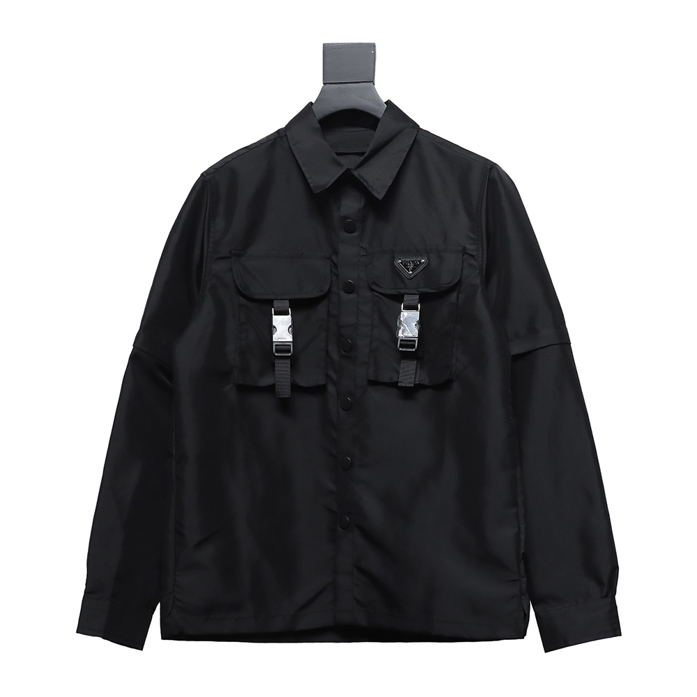 Prada detachable nylon work jacket