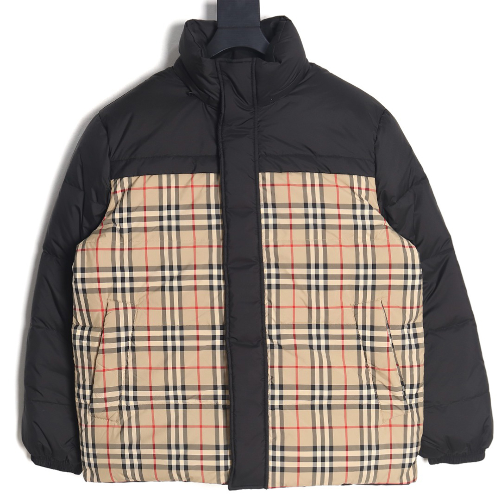 Burberry Check reversible down jacket