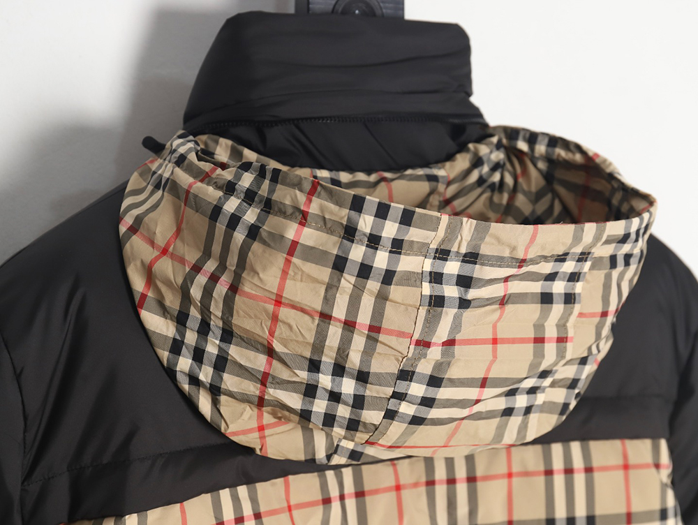 Burberry Check reversible down jacket