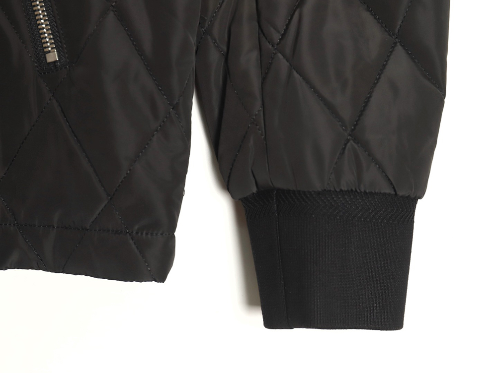 Burberry double-zip thin cotton hooded jacket