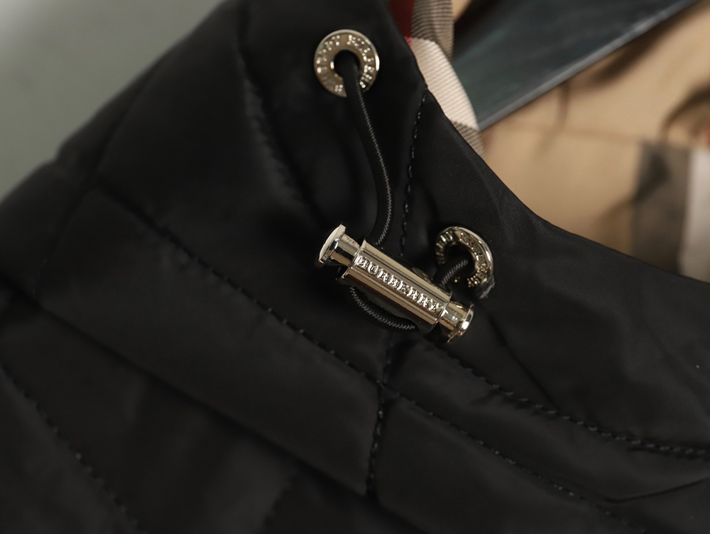 Burberry double-zip thin cotton hooded jacket