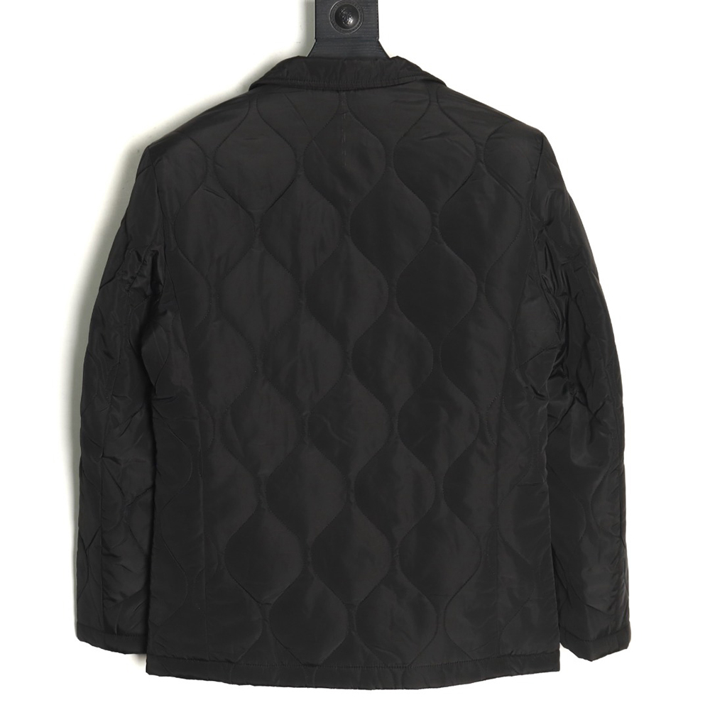 Burberry double-zip thin cotton hooded jacket