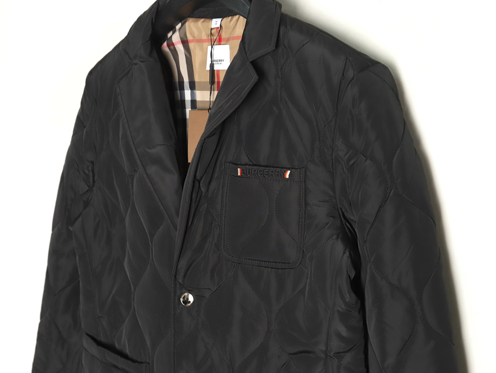 Burberry double-zip thin cotton hooded jacket