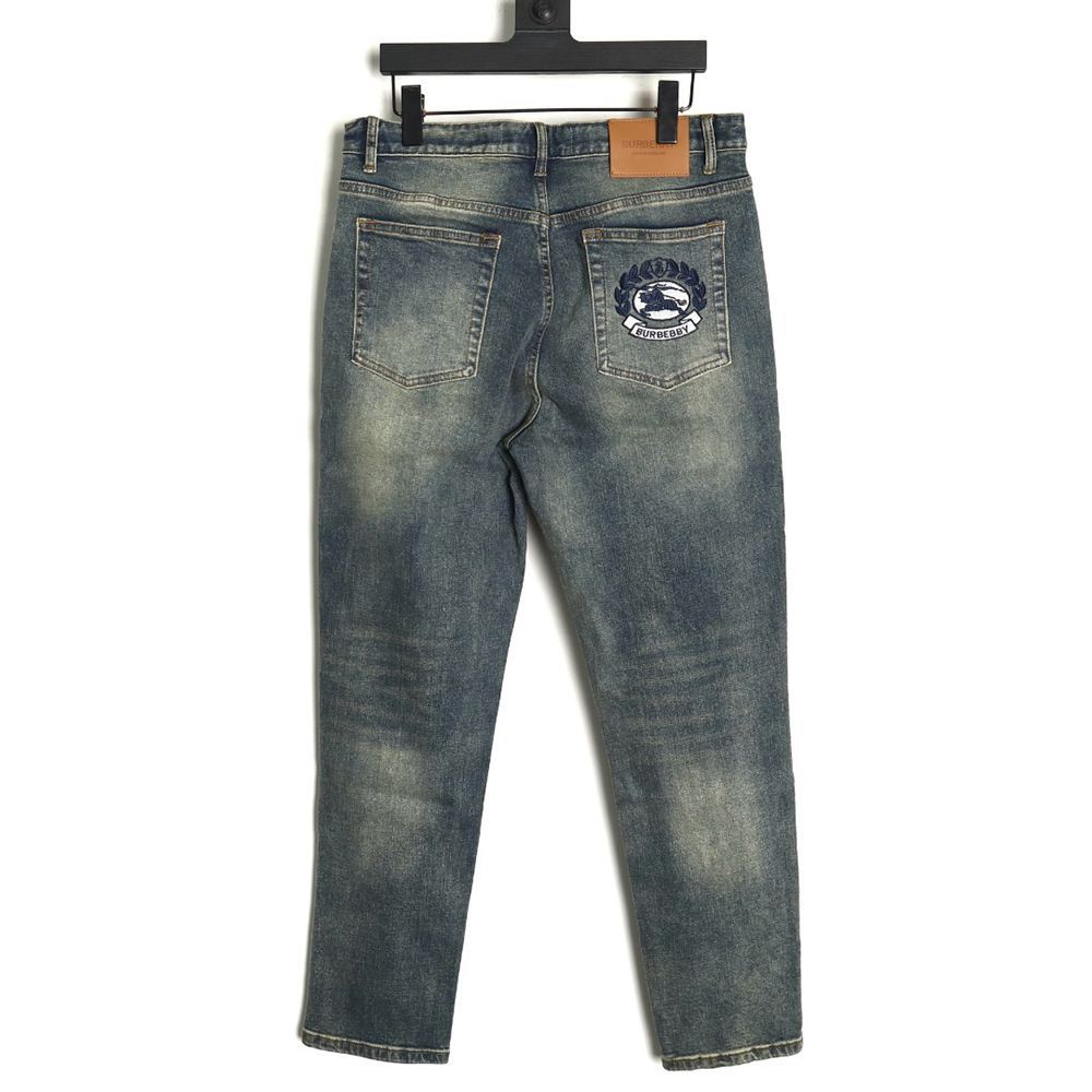 Burberry wheat ear war horse jeans