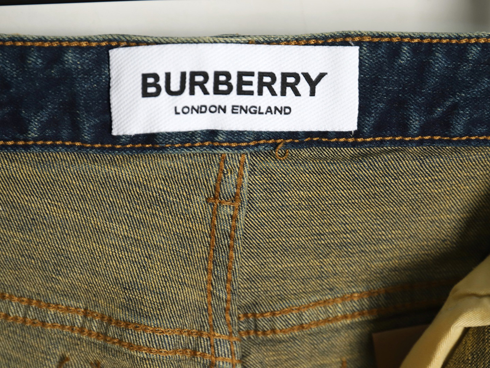 Burberry wheat ear war horse jeans