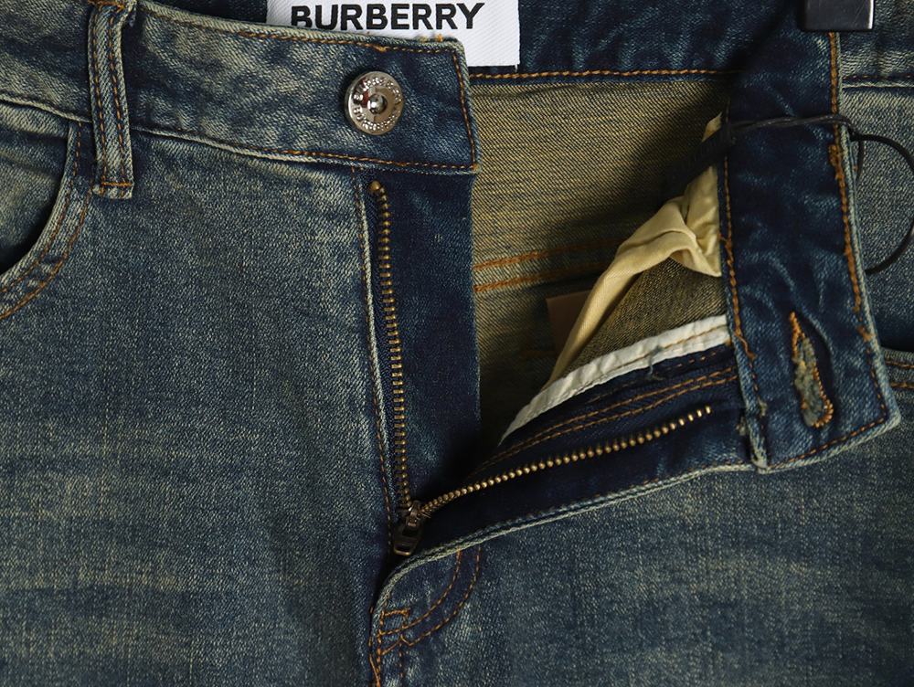 Burberry wheat ear war horse jeans