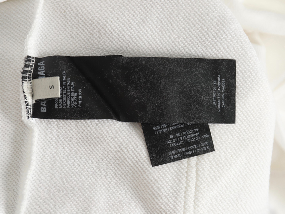 Balenciaga Manchester United joint embroidered printed zipper hoodie