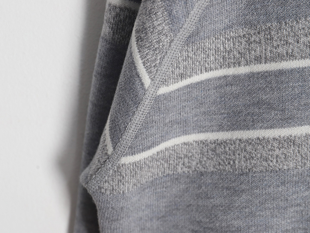 Dior Oblique knitted cashmere reversible crew neck sweater