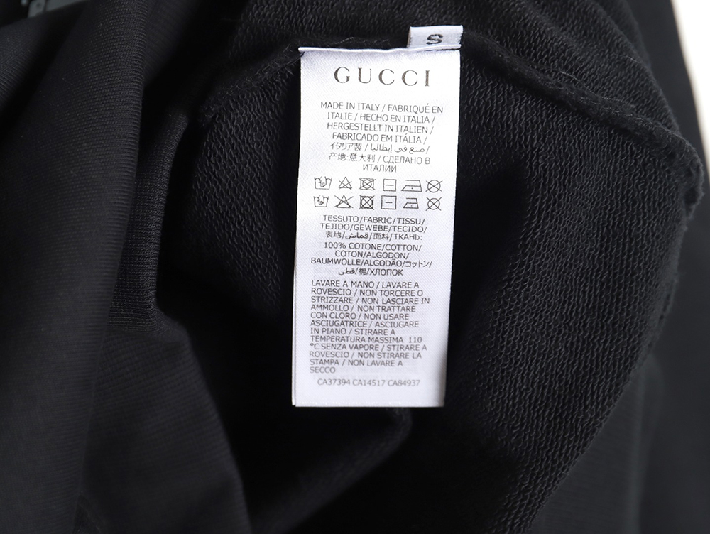 Gucci & Balenciaga Graffiti Lettering Print Crewneck Sweatshirt TSK1