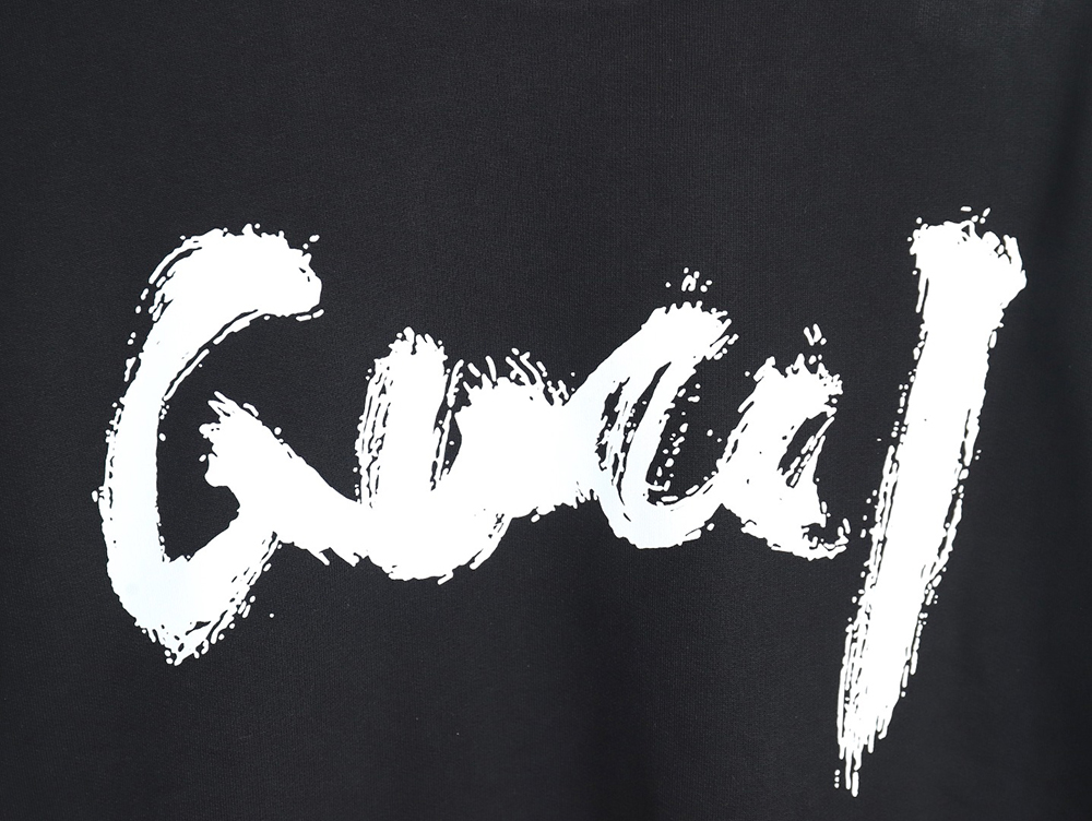 Gucci & Balenciaga Graffiti Lettering Print Crewneck Sweatshirt TSK1