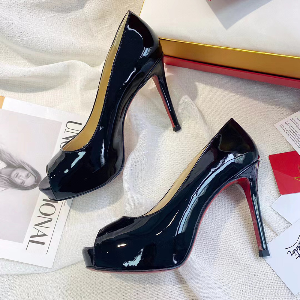 Christian Louboutin New Very Privé 100mm Open toe pumps