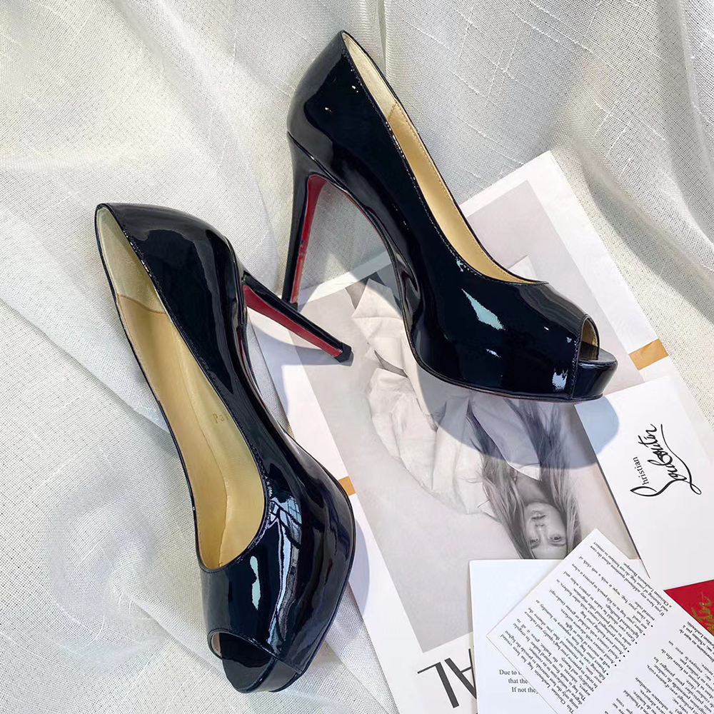 Christian Louboutin New Very Privé 100mm Open toe pumps