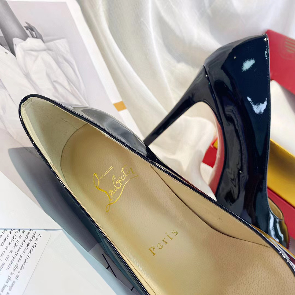 Christian Louboutin New Very Privé 100mm Open toe pumps