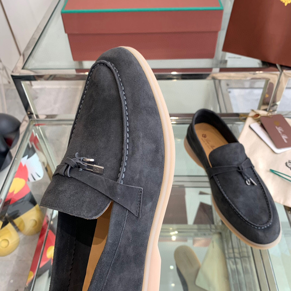 Loro Piana Summer Charms Walk Loafer Shoes
