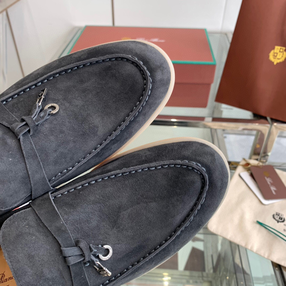 Loro Piana Summer Charms Walk Loafer Shoes