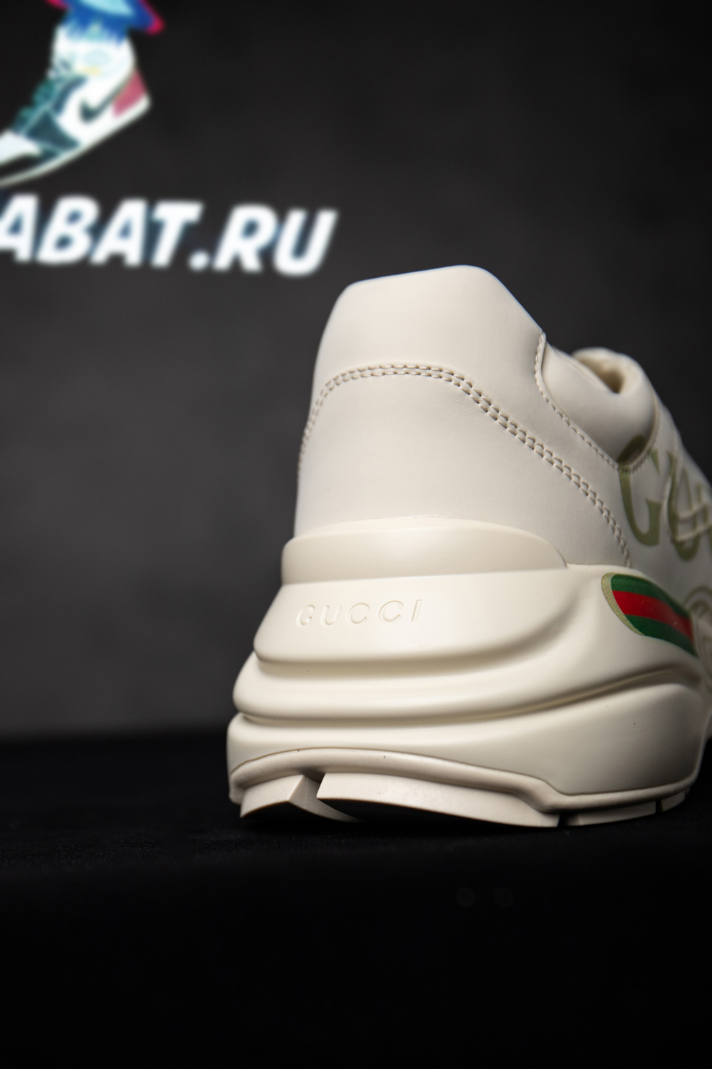 Gucci Rhython Leather Sneaker ''Logo''