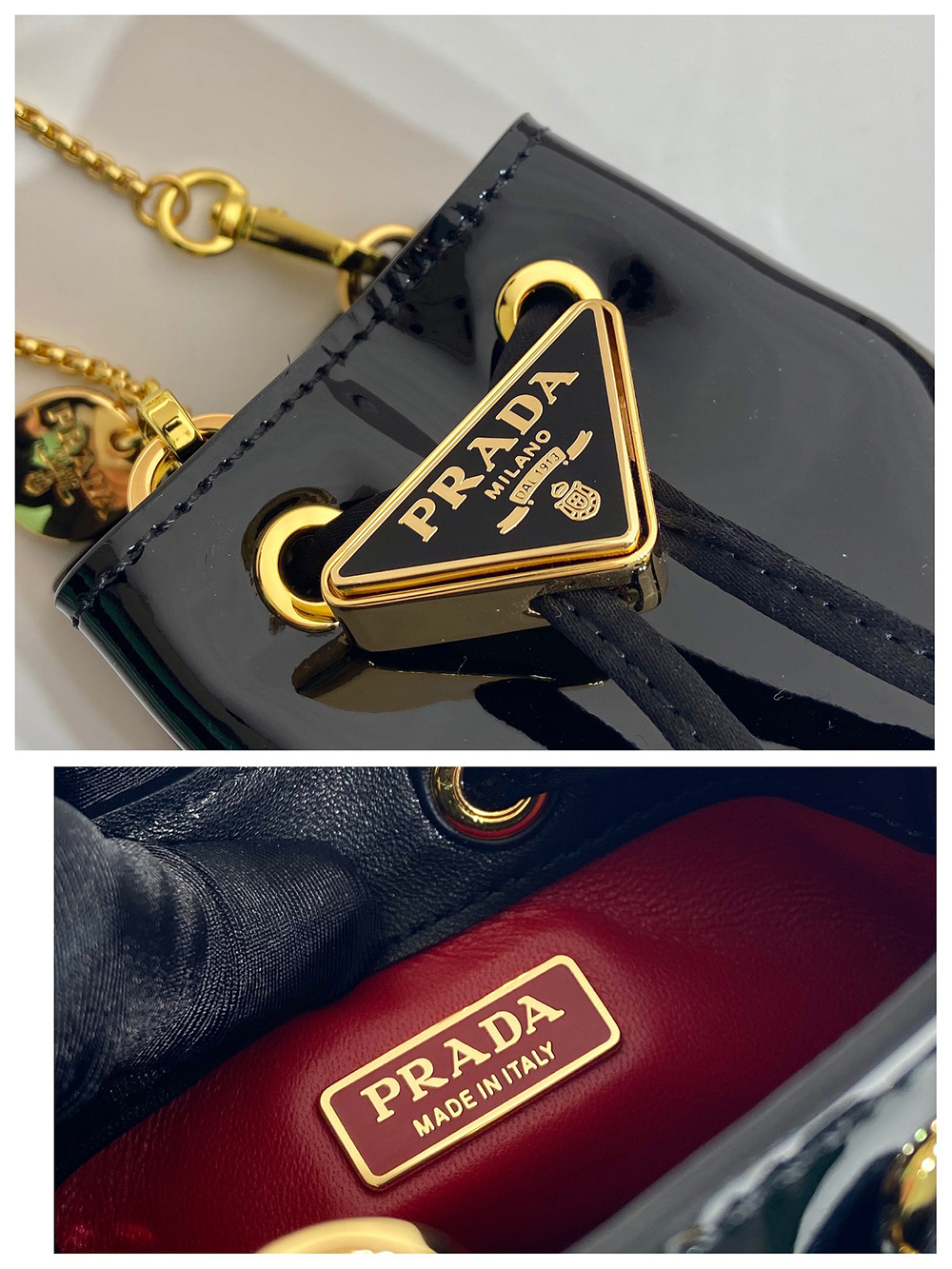 Prada Bags 1NR016 10*12*7cm