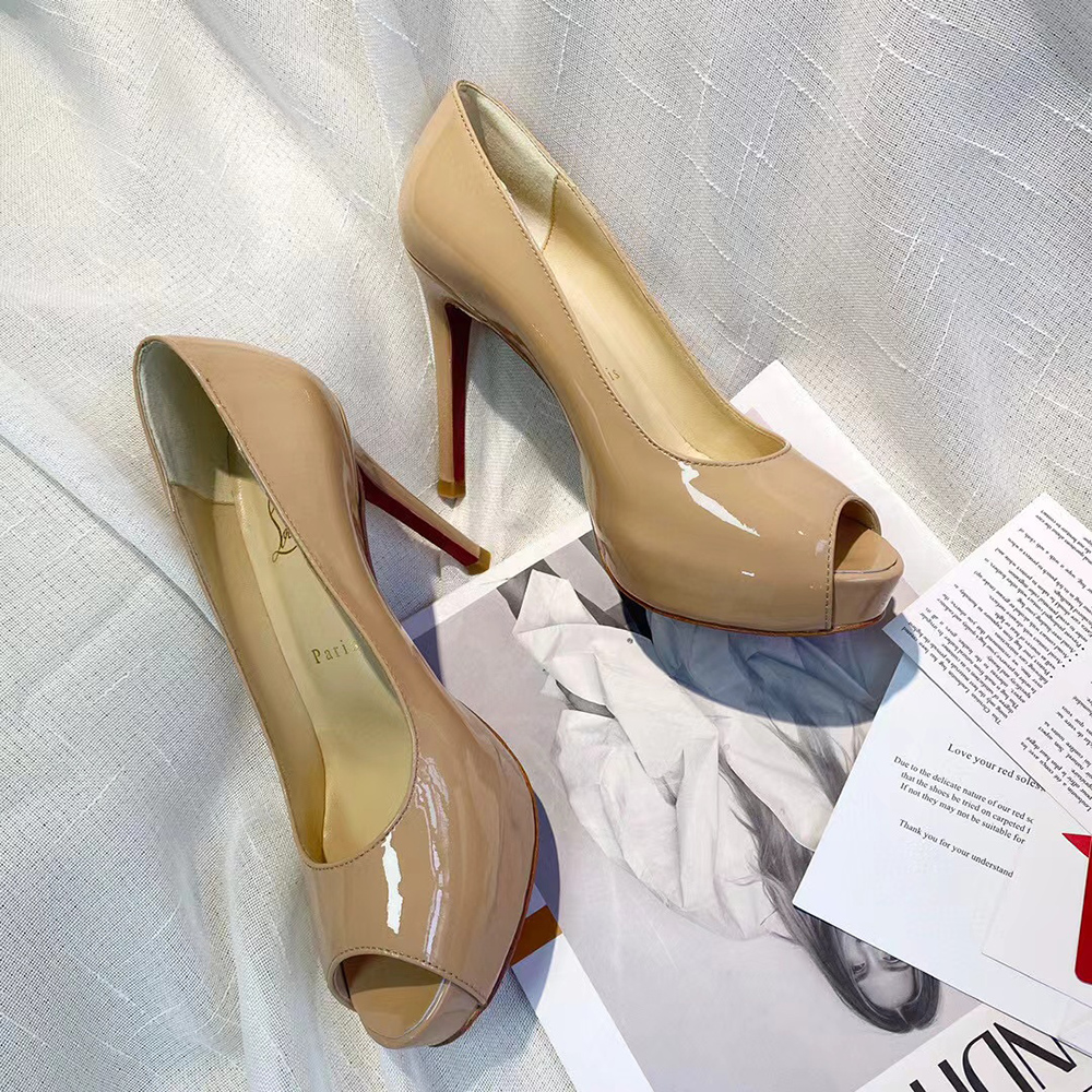 Christian Louboutin New Very Privé Open toe pumps H:10cm