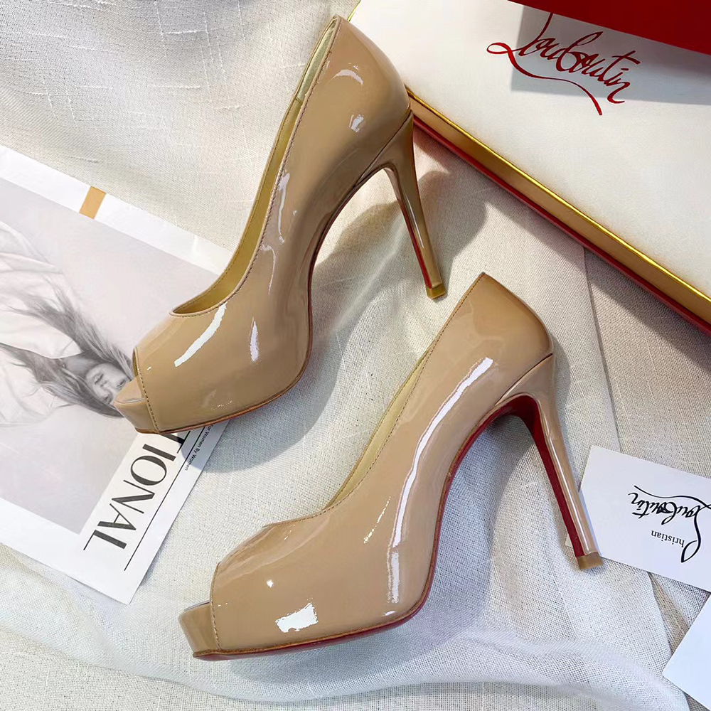 Christian Louboutin New Very Privé Open toe pumps H:10cm
