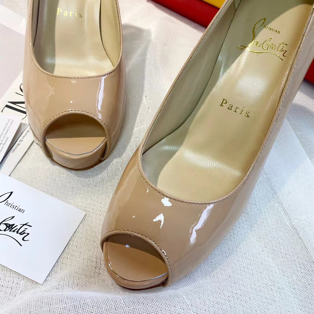 Christian Louboutin New Very Privé Open toe pumps H:10cm