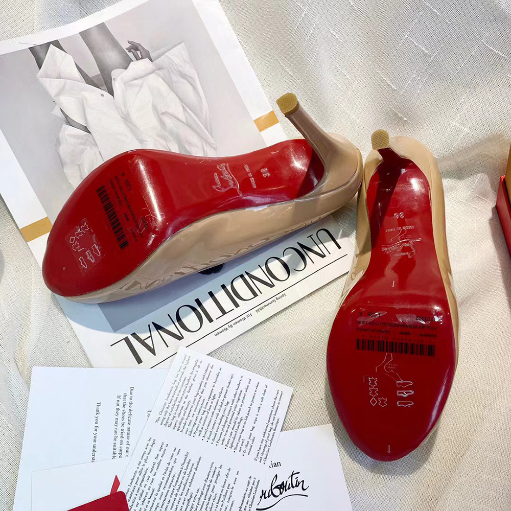 Christian Louboutin New Very Privé Open toe pumps H:10cm