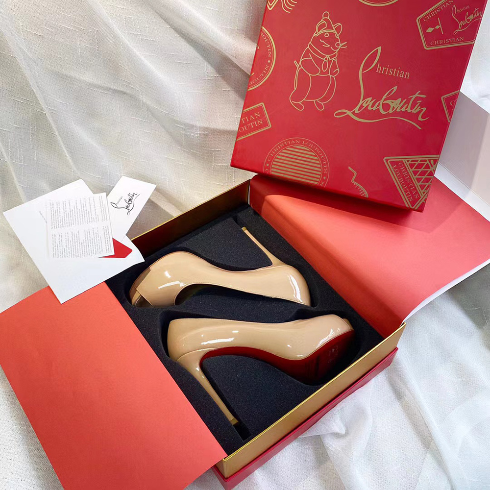 Christian Louboutin New Very Privé Open toe pumps H:10cm