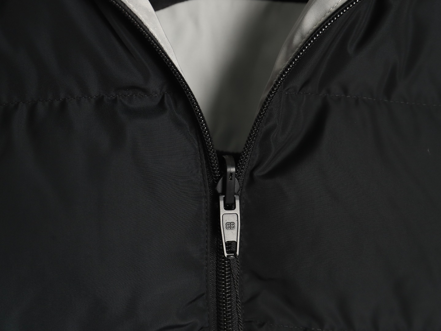 Balenciaga reversible hollow embroidered cotton jacket