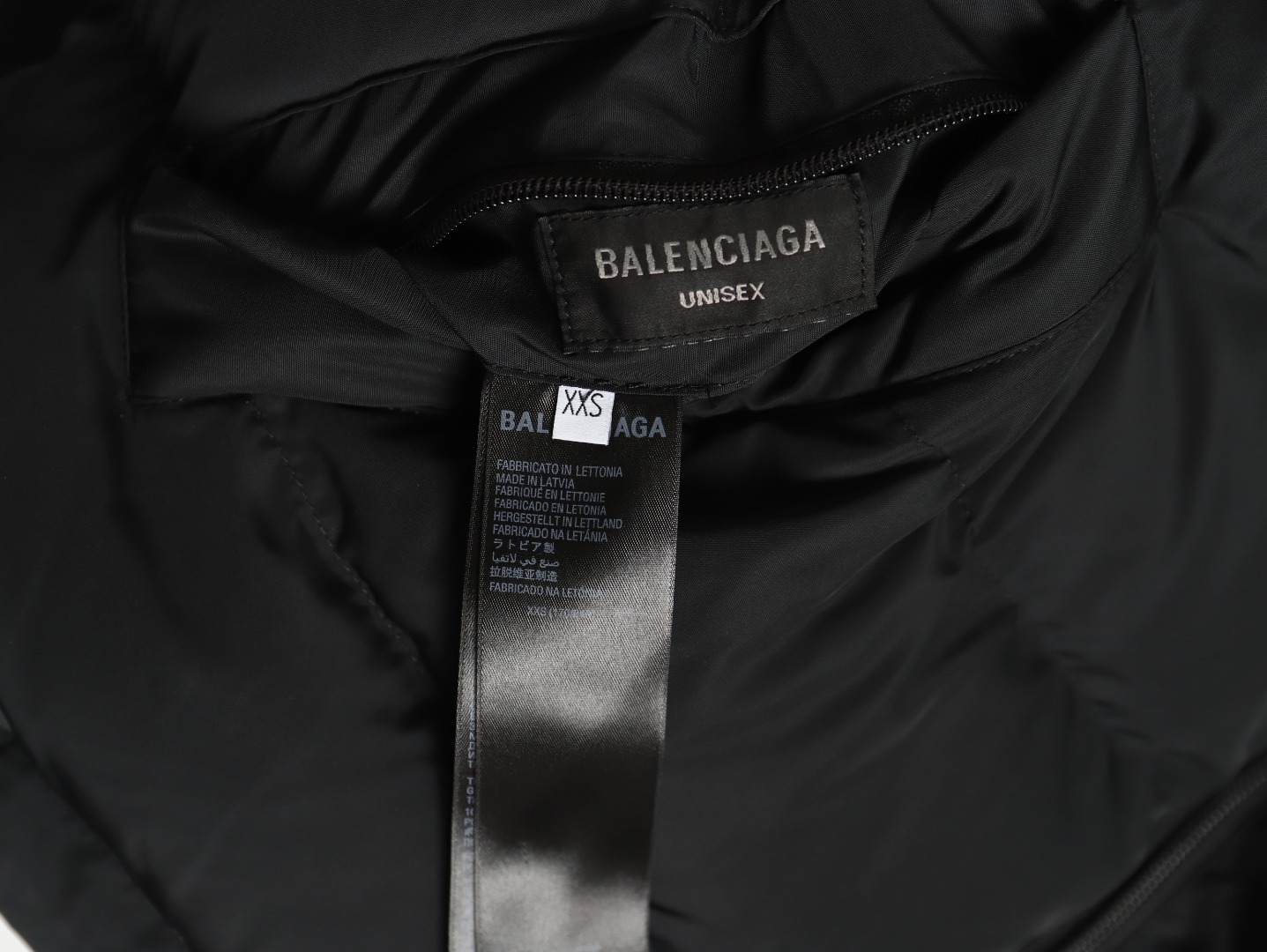 Balenciaga reversible hollow embroidered cotton jacket