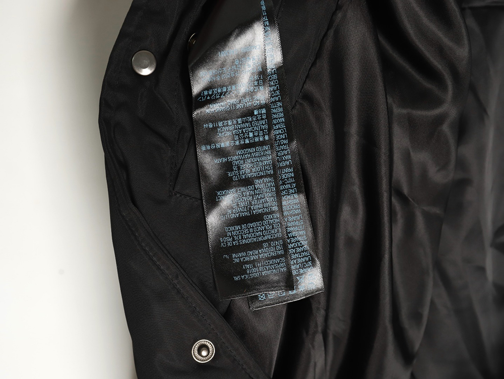 Balenciaga Paris English letter embroidered baseball jacket