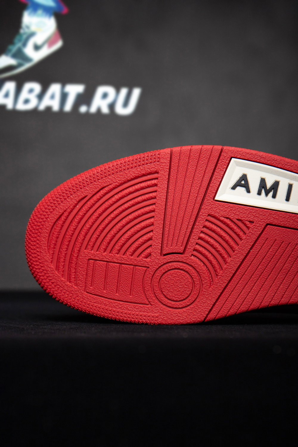 Amiri Skel Top Low ''White Red''