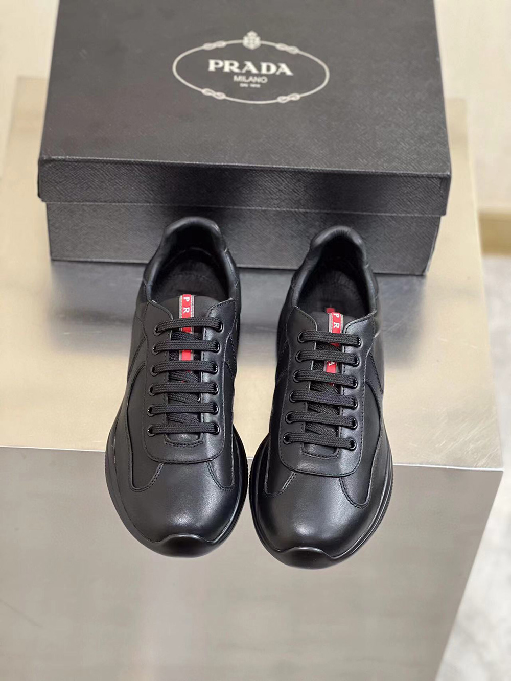 Prada America's Cup nappa leather sneakers