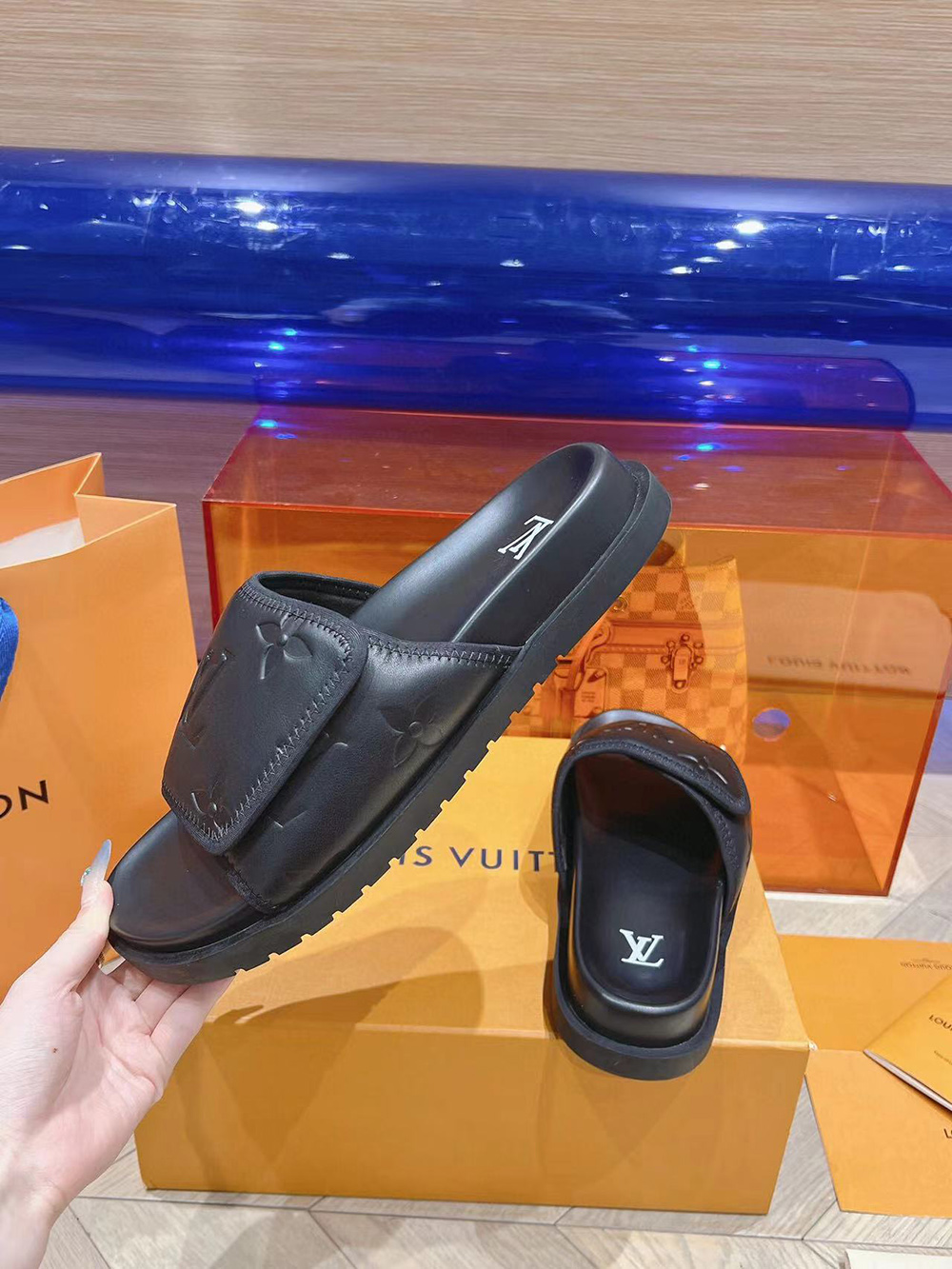 Louis Vuitton Mule Miami Slides 