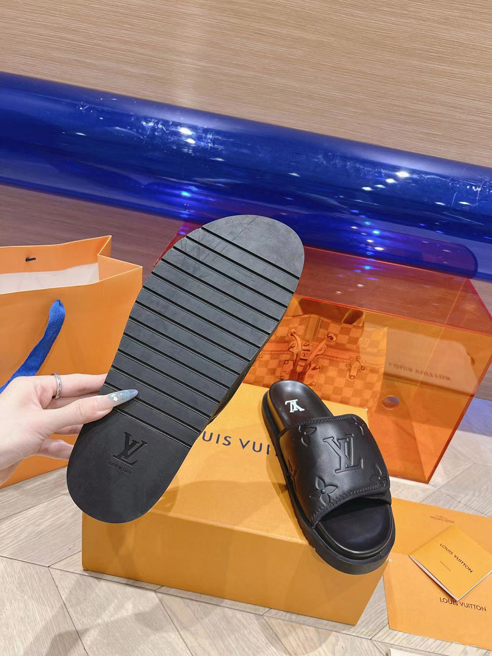 Louis Vuitton Mule Miami Slides 