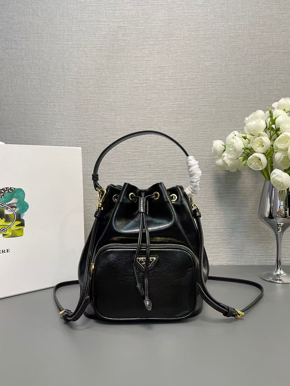 Prada Bags 1BH038 18*23*12cm