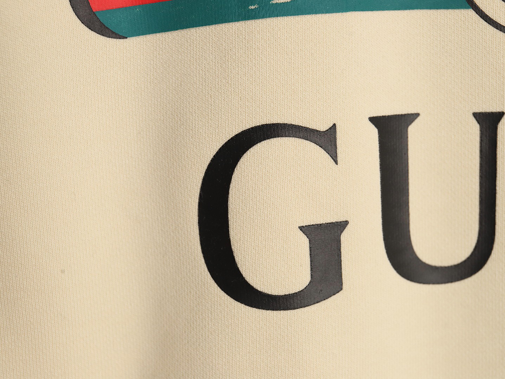 Gucci co-branded printed crew neck sweatshirt