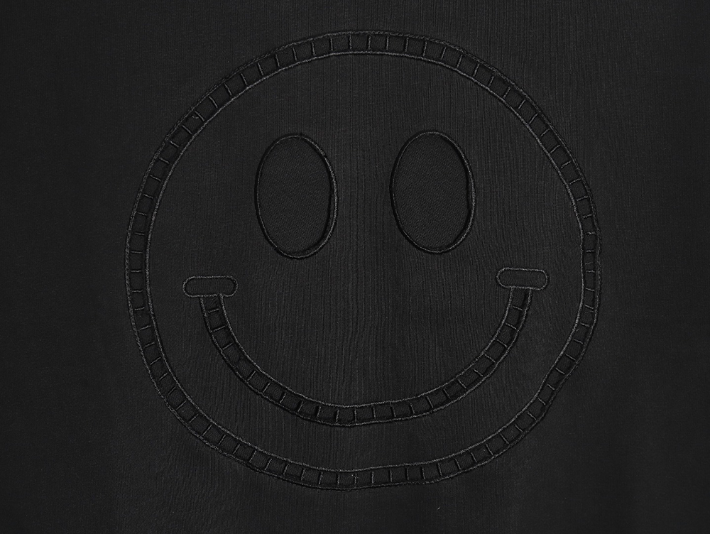 Loewe hollow smiley face crew neck sweatshirt TSK1