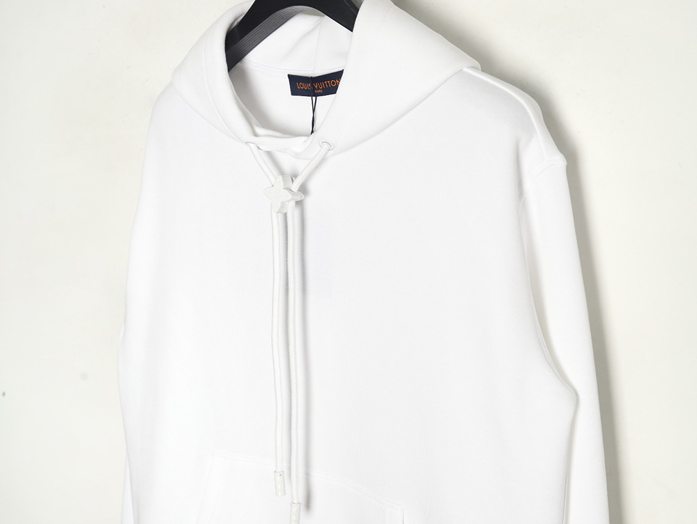 Louis Vuitton hardware floral hooded sweatshirt