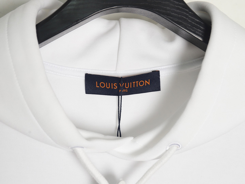 Louis Vuitton hardware floral hooded sweatshirt