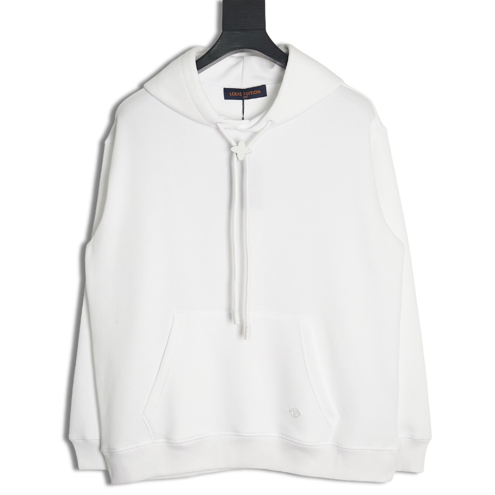Louis Vuitton hardware floral hooded sweatshirt