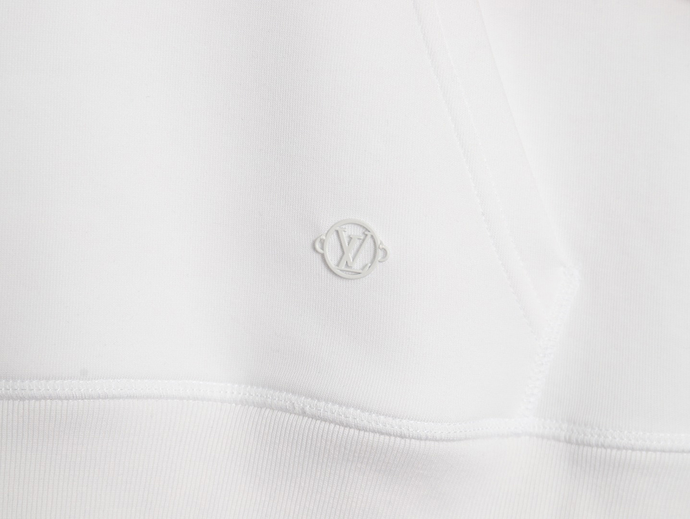 Louis Vuitton hardware floral hooded sweatshirt