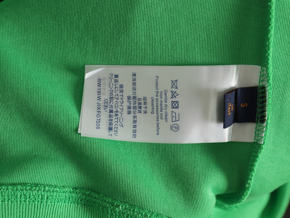 Louis Vuitton hardware floral hooded sweatshirt TSK1