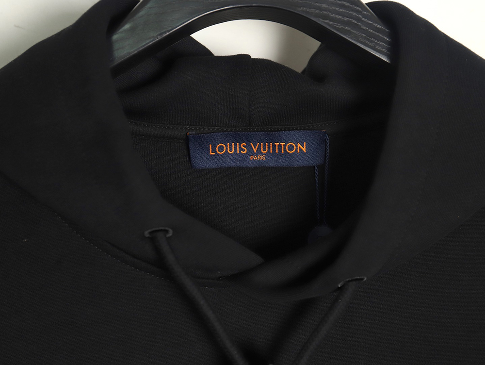 Louis Vuitton hardware floral hooded sweatshirt TSK2